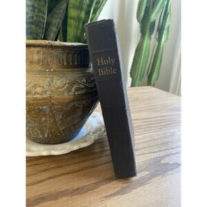 Vintage 1940s Bible Hardcover King James Version Holy Bible
